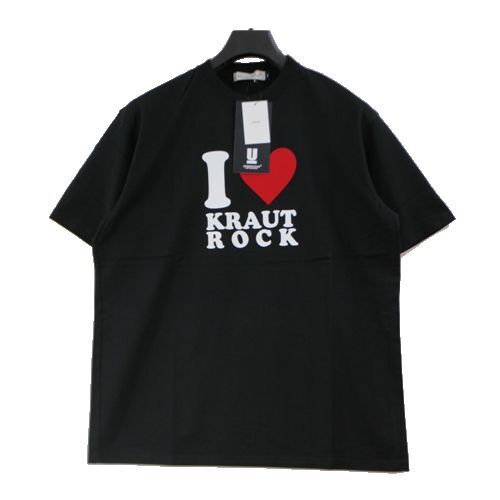 UNDERCOVER アンダーカバー 23SS TEE I LOVE KRAUT ROCK Tシャツ 4 ブラックの画像1