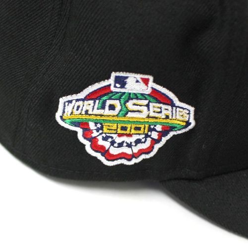 NEWERA ニューエラ 59Fifty Arizona Diamondbacks 2001 World Series キャップ ブラック_画像4