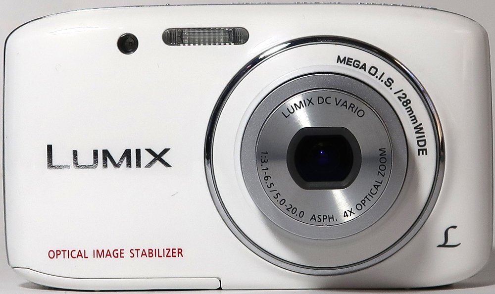 Panasonic, LUMIX, DMC-S2, 1410万画素, 光学4倍ズーム, 広角28mm, ホワイト, 中古 - パナソニック Panasonic, LUMIX, DMC-S2, 1410万画素, 光学4倍ズーム, 広角28mm, ホワイト, 中古 - パナソニック