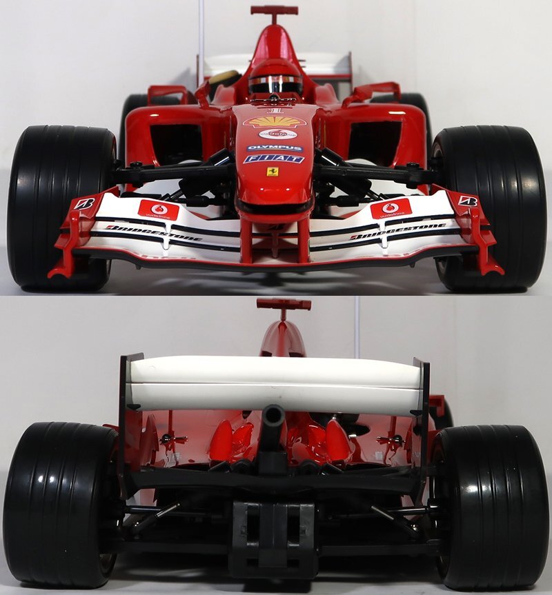  der Goss tea ni, Ferrari F2004, engine car,1/8, final product 