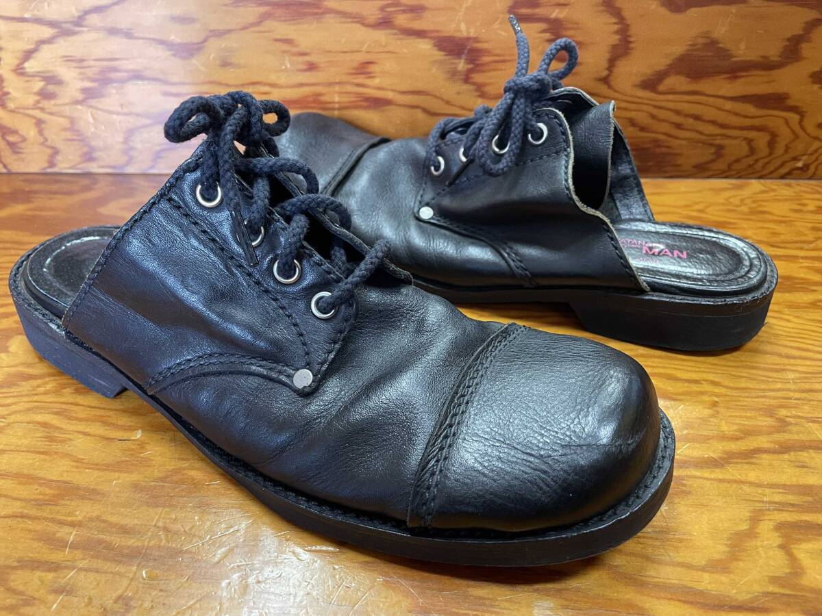 【JUNYA WATANABE MAN COMME des GARCONS/ジュンヤワタナベマン コムデギャルソン】Leather Lace Up Sandal レザー サンダル スリッポン_画像2