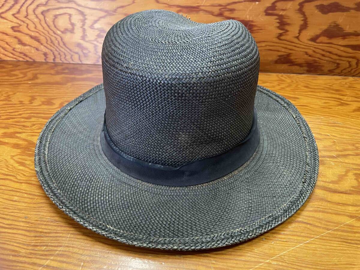 [KIJIMA TAKAYUKI/ Kijima takayuki]161338 PANAMA HAT BLACK size3 натуральный . дерево панама ma шляпа черный унисекс шляпа 