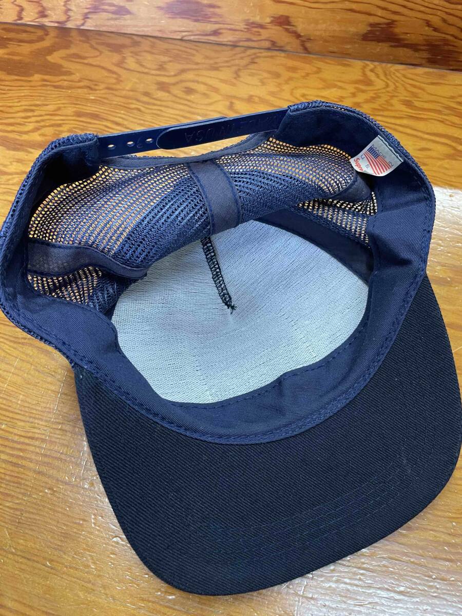 MADE IN USA【SUPREME/シュプリーム】6-Panel Mesh Baseball Cap NAVY 6パネル メッシュ ベースボールキャップ 帽子 ハット アメリカ製の画像5