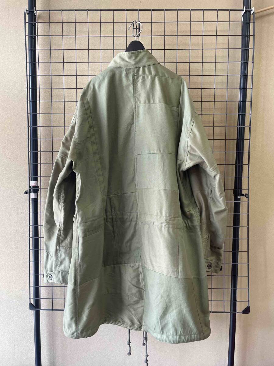 タグ付き 未着用【SEEALL/シーオール】RECONSTRUCTED M-65 PARKA MILITARY リコントラクテッド パーカー ミリタリー コート ジャケットの画像4