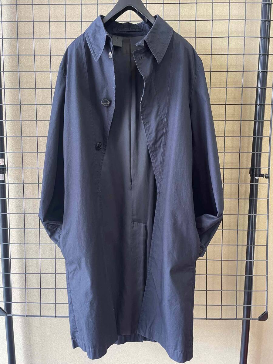【N.HOOLYWOOD/エヌハリウッド】Soutien Collar Coat 40 MADE IN JAPAN ステンカラーコート バルマカーンコート ミスターハリウッド 尾花の画像1