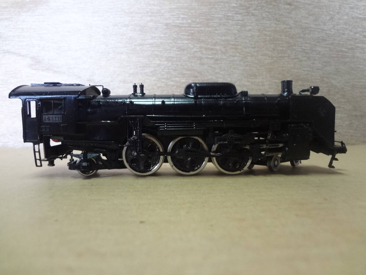 カワイモデル HOゲージ C59 蒸気機関車  完成 元箱付 の画像5