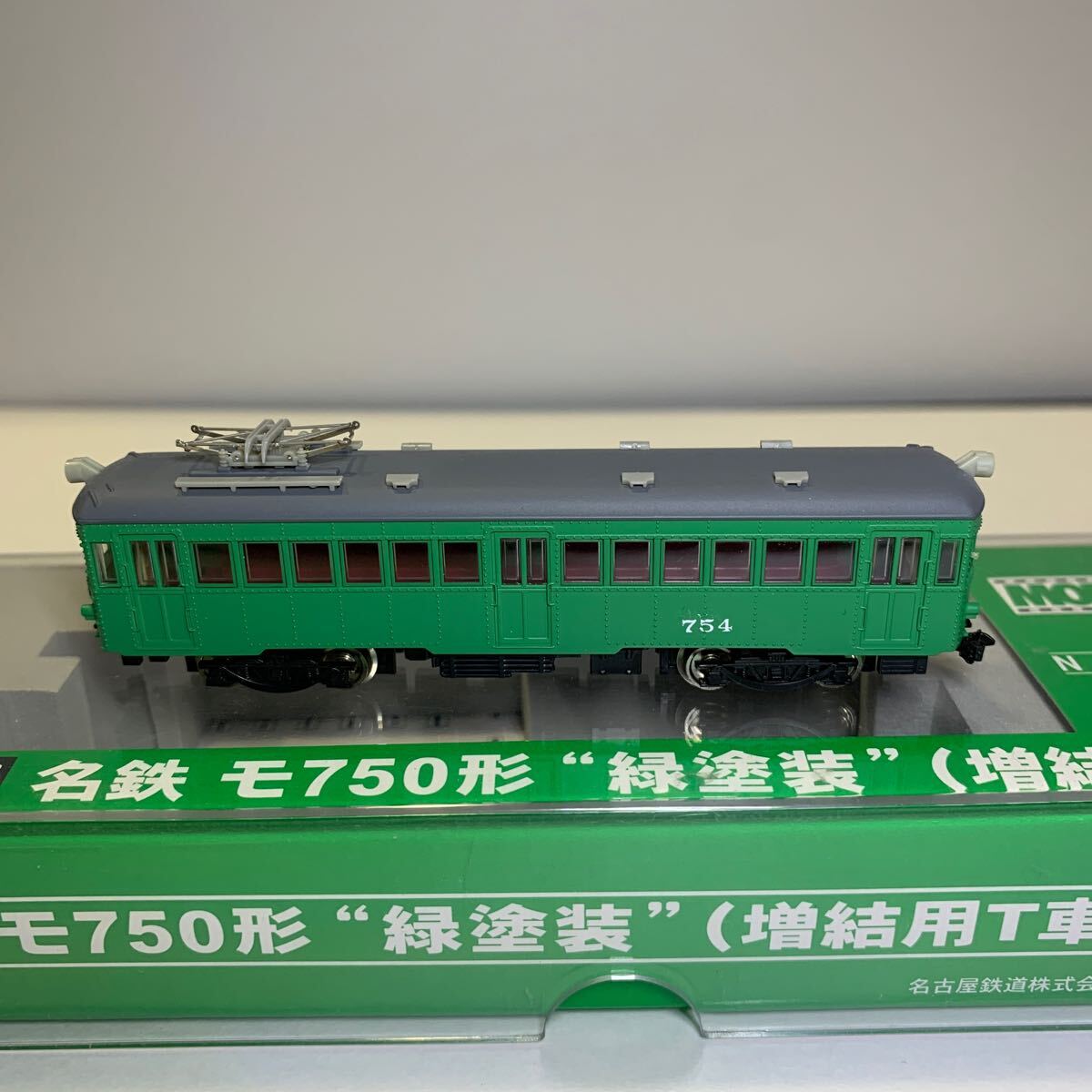 MODEMO 名鉄 モ750形緑塗装(M車)(増結用T車)セット モデモ NT65 NT67 Nゲージ の画像6