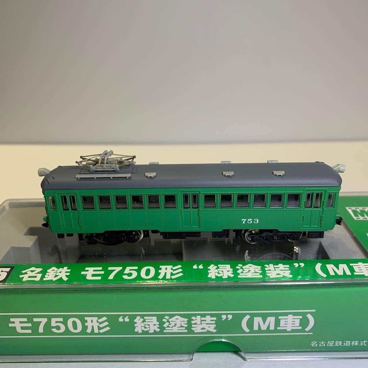 MODEMO 名鉄 モ750形緑塗装(M車)(増結用T車)セット モデモ NT65 NT67 Nゲージ の画像2