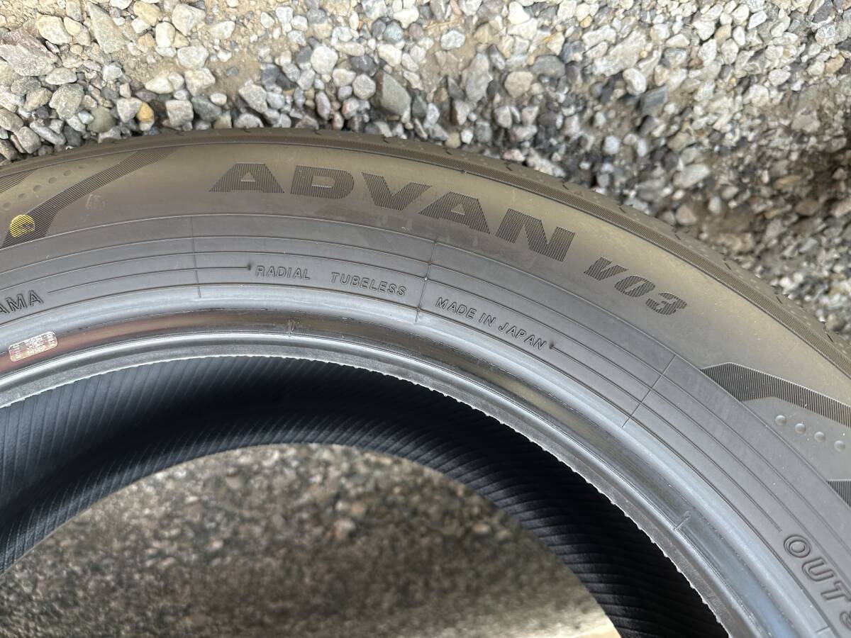 ★☆ヨコハマ ADVANV 03 225/60R18☆★40 新型 アルファード 新車装着タイヤ 納車前 新車外し★_画像4