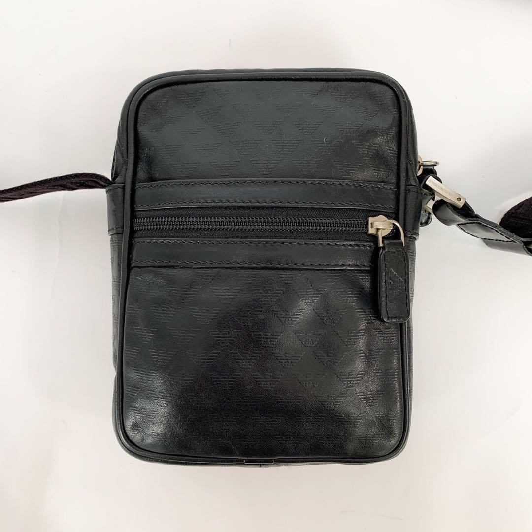 прекрасный товар Emporio Armani EMPORIO ARMANI Mini сумка на плечо общий рисунок небольшая сумочка sakoshu задний все кожа наклонный .. возможность мужской 