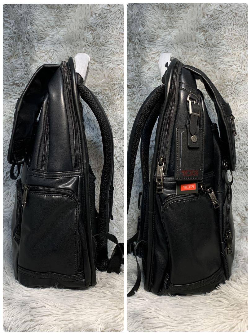 新品未使用 TUMI トゥミ alpha3 アルファ3 バックパック リュック オールレザー ビジネスバッグ バック カバン 鞄 通勤 デイパック メンズ