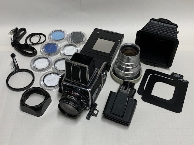 乾燥保湿庫保管ハッセルブラッド500CM撮影セット