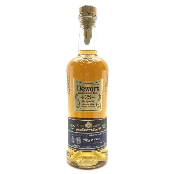 Dewar's デュワーズ 25年 750ml アルコール40％ ウイスキー ブレンデット スコッチ モルト グレーン お酒 ギフトBOX 管理RY24001474_画像2
