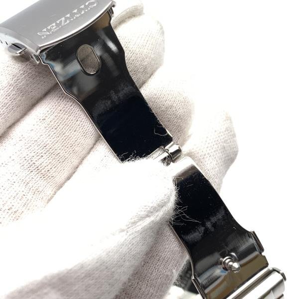 CITIZEN シチズン 腕時計 H500-S037565 GN-4WS エコドライブ ステンレス 黒文字盤 クロノグラフ ソーラー 44mm メンズ 管理RY24001630_画像7