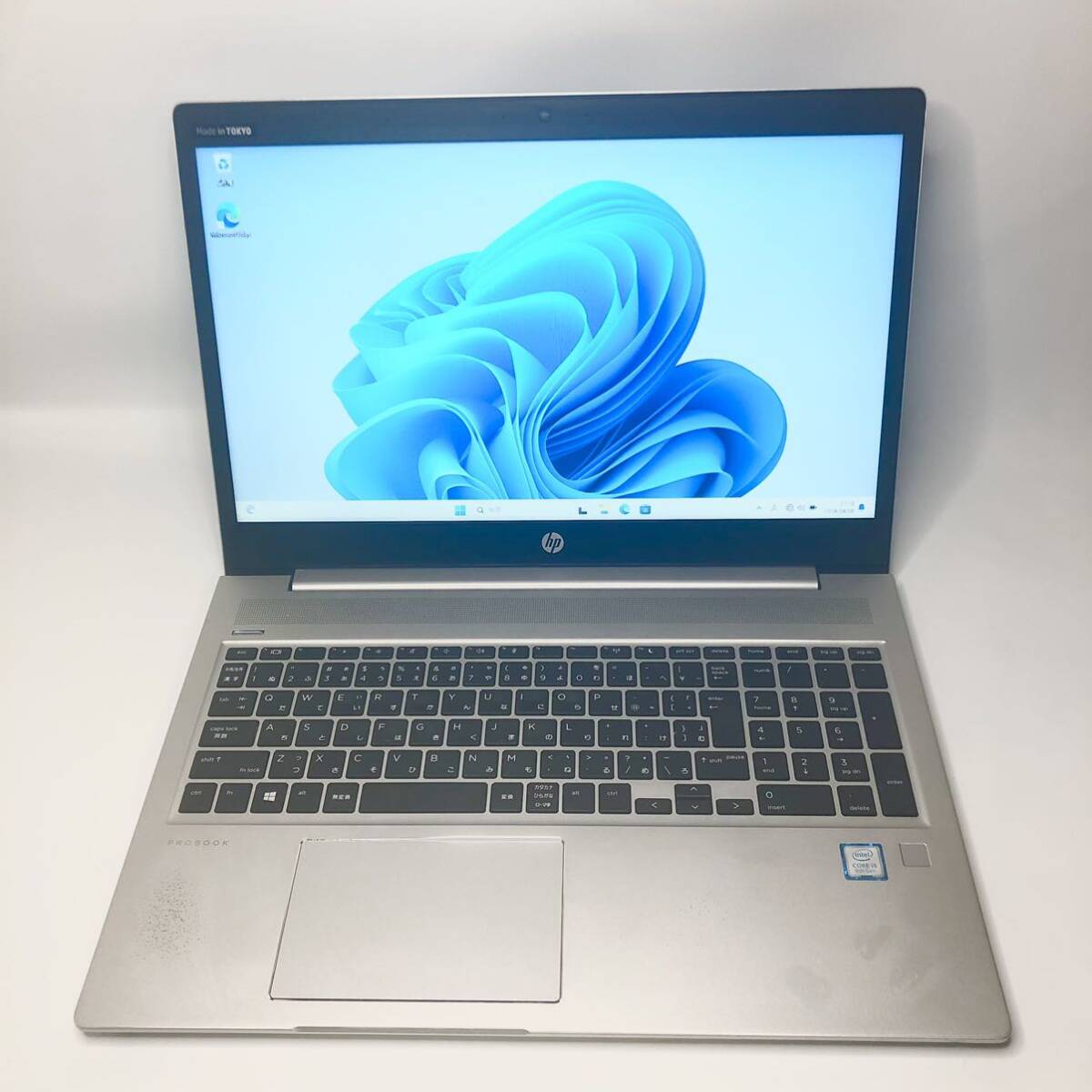 HP ProBook 450 G6《第8世代 Core i5 8265U 1.60GHz / 8GB / 500GB / カメラ / Windows11 Pro /》15型 ノート PC パソコン の画像1