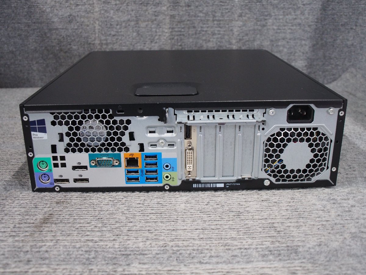 HP Z240 SFF Workstation Xeon E3-1225 v5 3.3GHz 4GB DVDスーパーマルチ nVIDIA QUADRO K620 ジャンク A60095_画像3