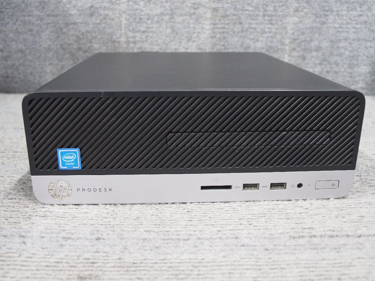 HP ProDesk 400 G6 SFF Celeron G4930 3.2GHz 4GB DVDスーパーマルチ ジャンク A60110の画像1