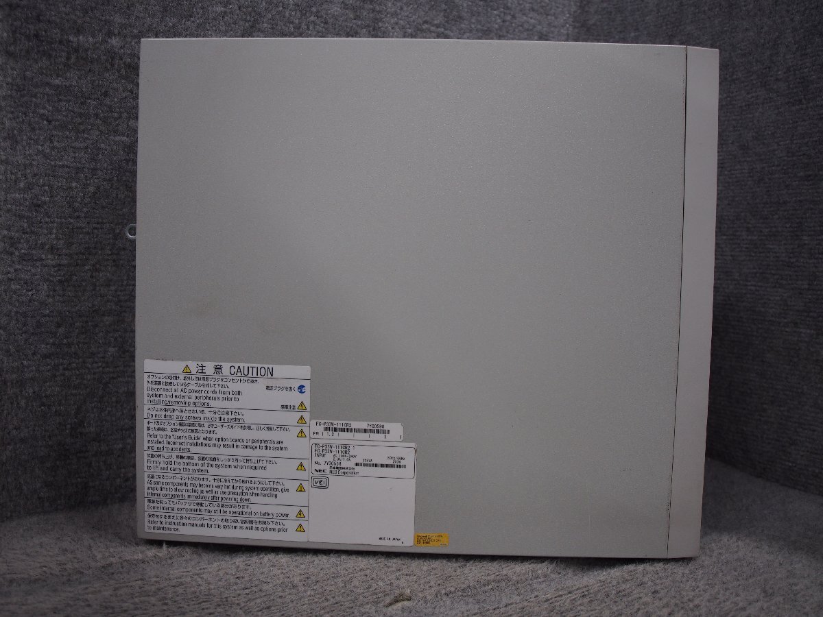 NEC FC-P33W-111CR2 Xeon E3-1225 v5 3.3GHz 4GB DVDスーパーマルチ ジャンク A59907の画像2