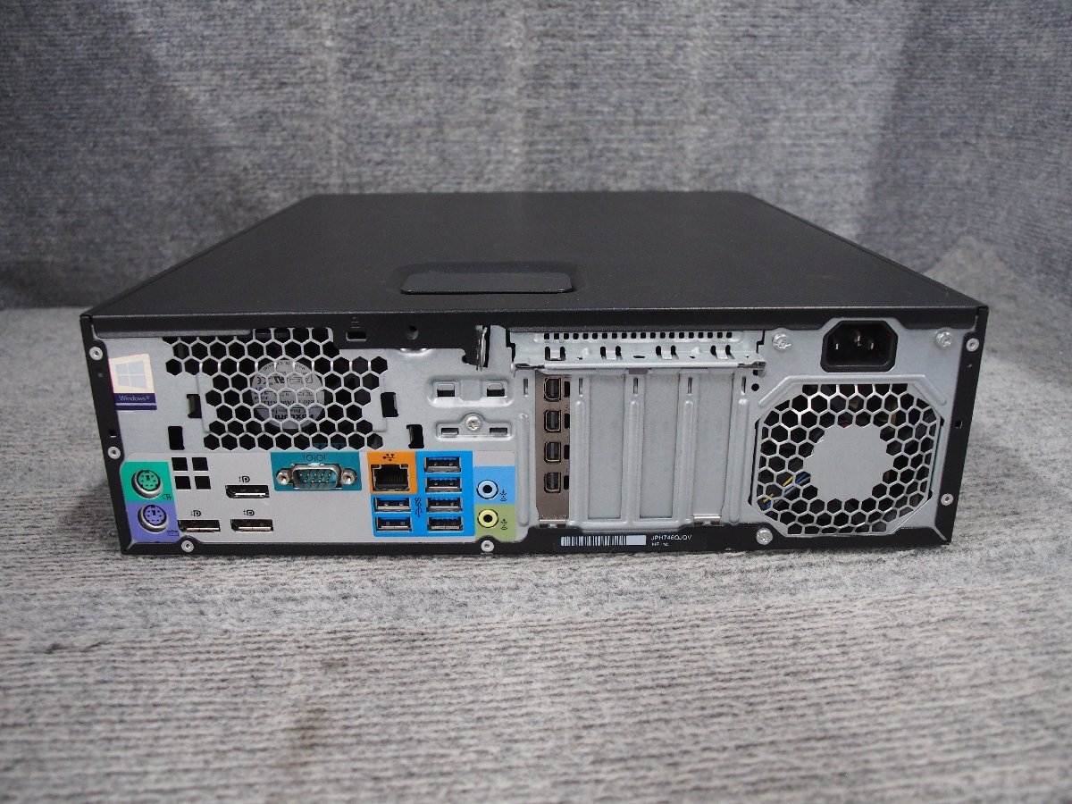 HP Z240 SFF Workstation Xeon E3-1270 v5 3.6GHz 8GB DVD super multi nVIDIA QUADRO P600 Junk A60232