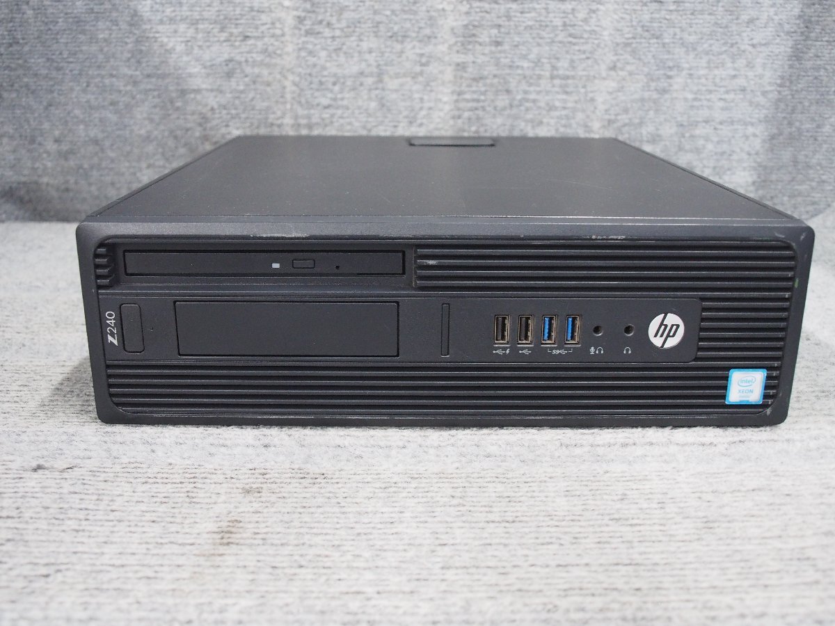 HP Z240 SFF Workstation Xeon E3-1270 v5 3.6GHz 8GB DVD super multi nVIDIA QUADRO P600 Junk A60232