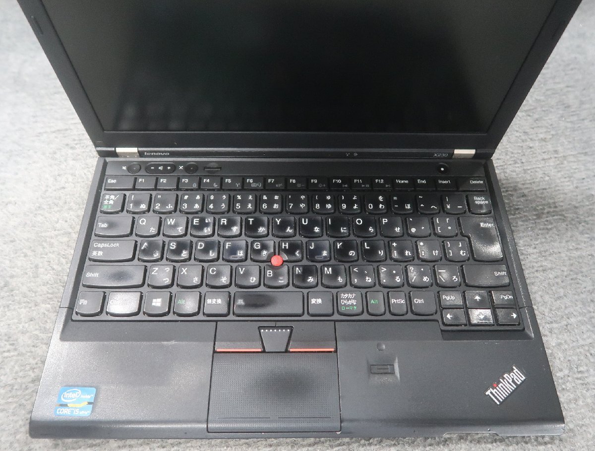 lenovo X230 2324-3R9 Core i5-3320M 2.6GHz 4GB ノート ジャンク N78059_画像3