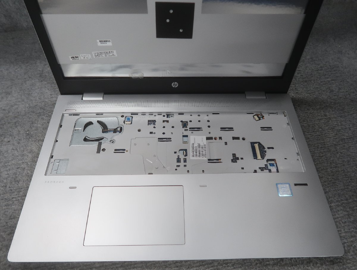 HP ProBook 650 G4 Core i7-型番不明 DVDスーパーマルチ ノート ジャンク N78283_画像3