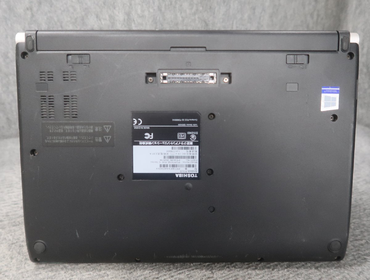 東芝 dynabook R73/D Core i3-6100U 2.3GHz 4GB ノート ジャンク N78387の画像5