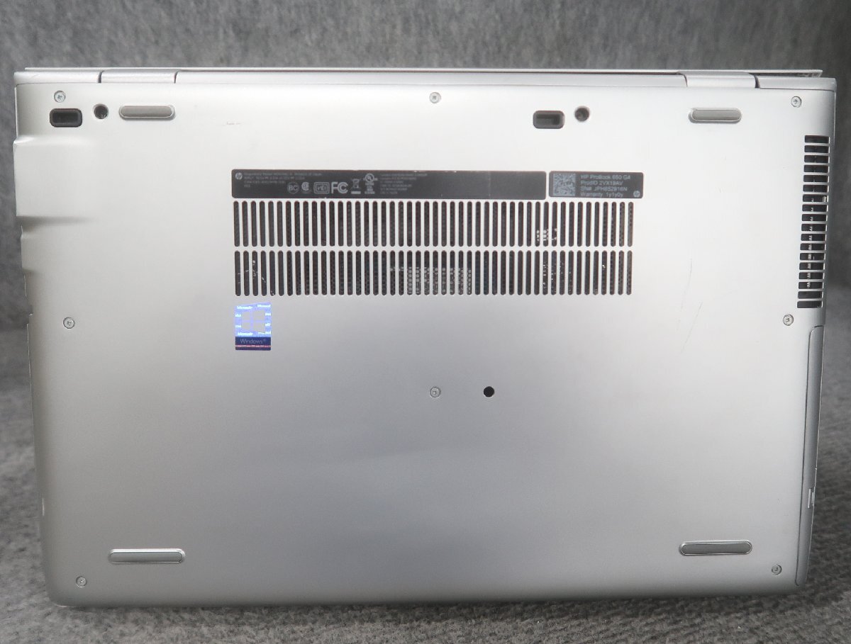 HP ProBook 650 G4 Core i5-型番不明 8GB DVDスーパーマルチ ノート ジャンク N78505の画像5