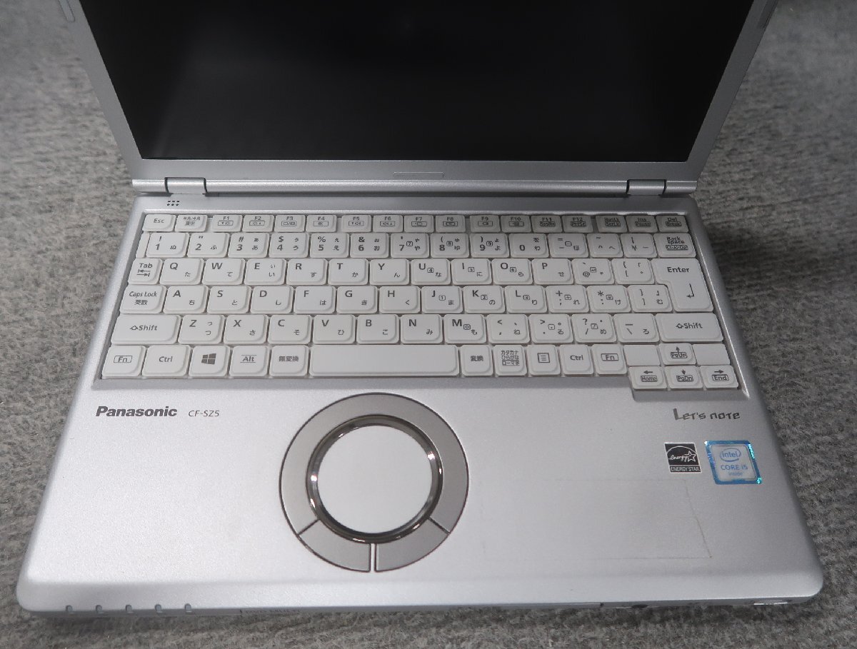 Panasonic CF-SZ5WDD5S Core i5-6200U 2.3GHz 4GB DVDスーパーマルチ ノート ジャンク N78667の画像3