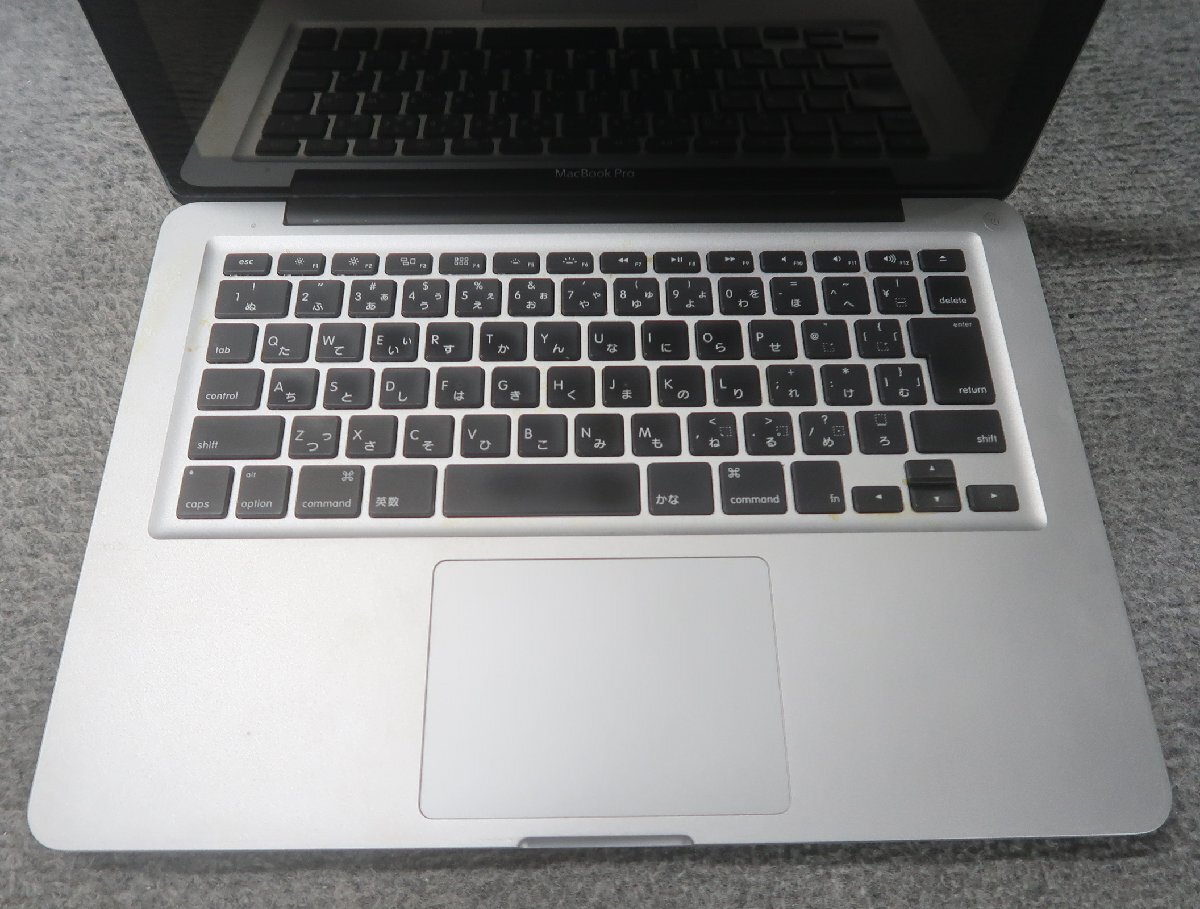 Apple MacBook Pro (13-inch Late 2011) Core i5-2435M 2.4GHz 4GB ノート ジャンク N78748の画像3