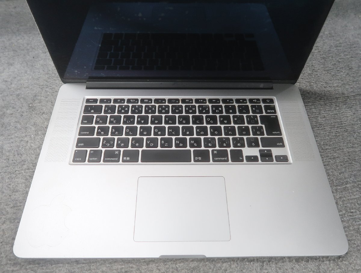Apple MacBook Pro A1398 Core i7-3740QM 2.7GHz 16GB ノート ジャンク N78799の画像3