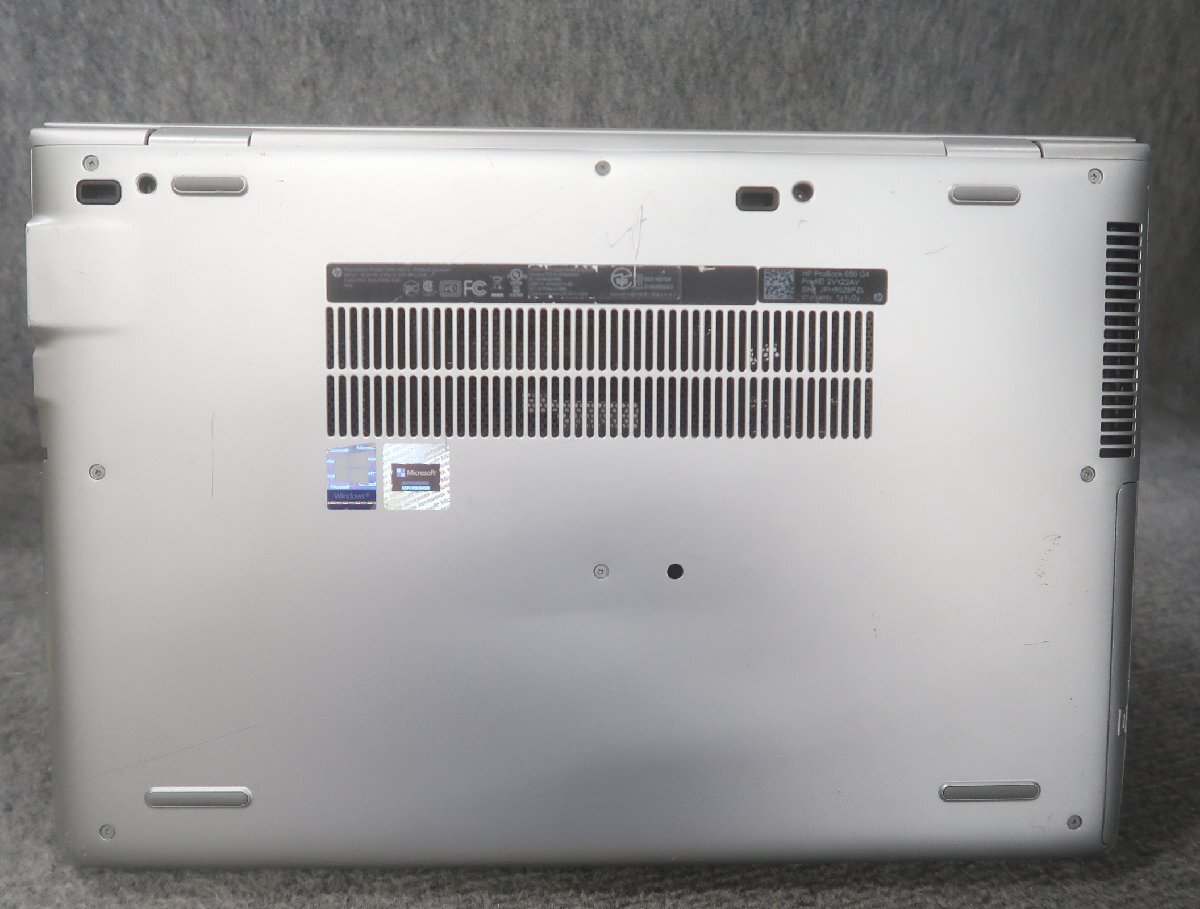 HP ProBook 650 G4 Core i7-型番不明 DVDスーパーマルチ ノート ジャンク N78283の画像5