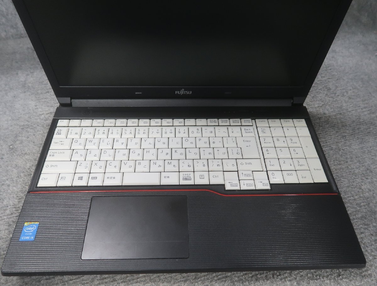 富士通 LIFEBOOK A574/MX Core i5-4310M 2.7GHz 4GB DVDスーパーマルチ ノート ジャンク N78821_画像3