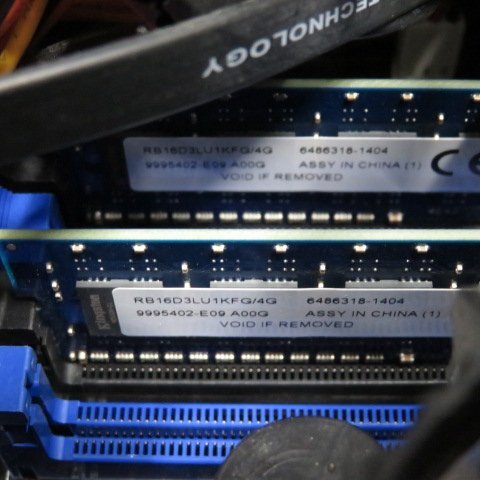 mouse computer LM-iH500E-P22L3-W7 Core i5-4440 3.1GHz 8GB DVDスーパーマルチ msi H87M-S01 ジャンク A60248の画像8