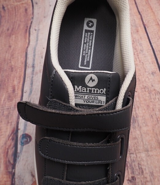 新品正規 Marmot マーモット 海外限定 エコレザー HALO ストラップ シューズ/スニーカー28cm グレー(DY) SHX9904 直営店購入の画像7