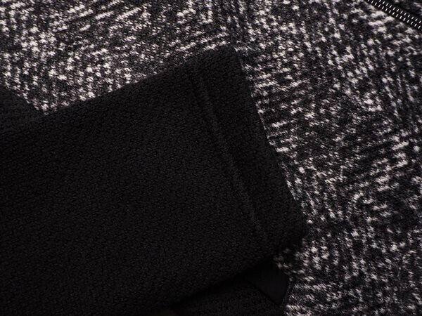 新品正規 ノースフェイス 海外限定 ダブルフェイス フルジップ COCHAMO フリースジャケット レディースM(メンズS)ブラック(BLK) 直営店購入の画像5