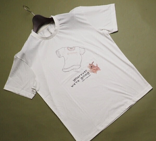 新品正規 Marmot マーモット 海外限定 吸水速乾 84 Annette Round 半袖 Tシャツ105(XL)ホワイト(WH) 直営店購入 TSM9903の画像1