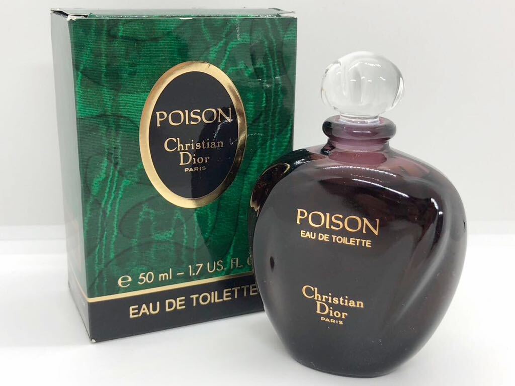 クリスチャンディオール プワゾン Christian Dior POISON 50ml 開封済み 未使用品の画像1