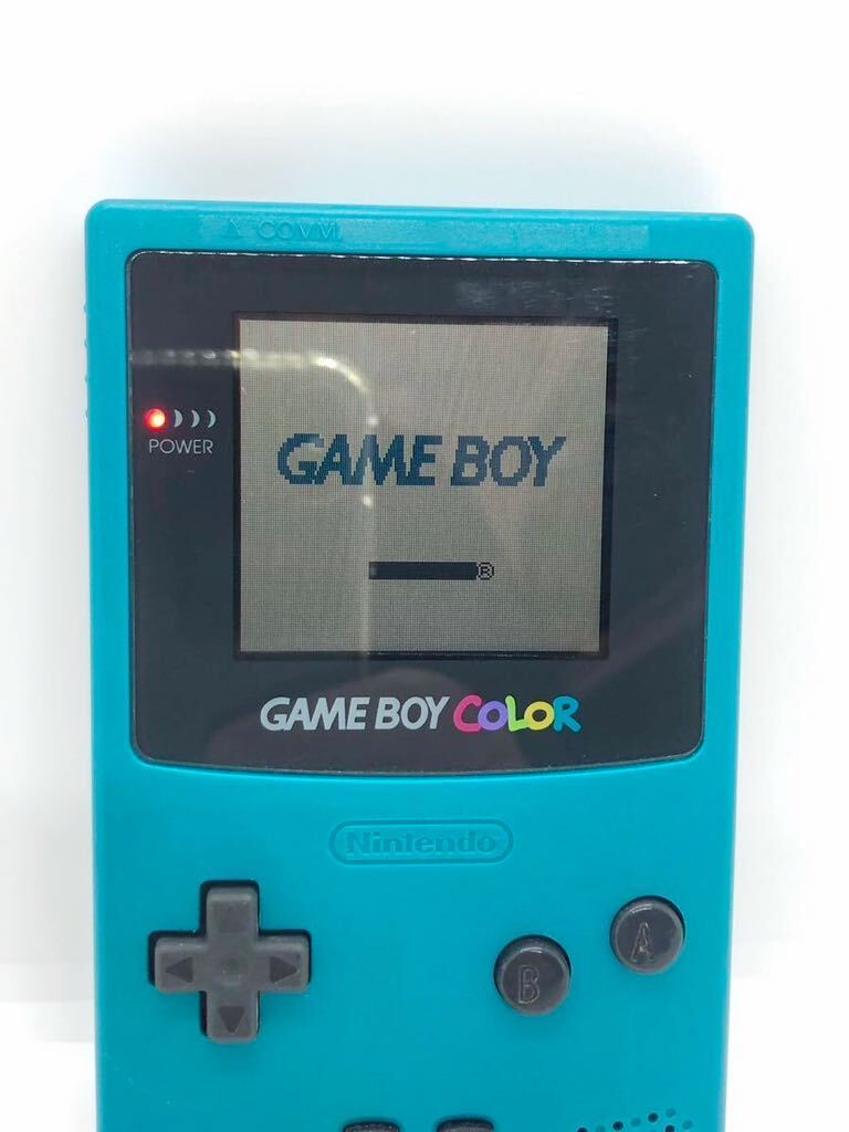 1円 Nintendo GAMEBOY COLOR ニンテンドー ゲームボーイカラー ブルー の画像2