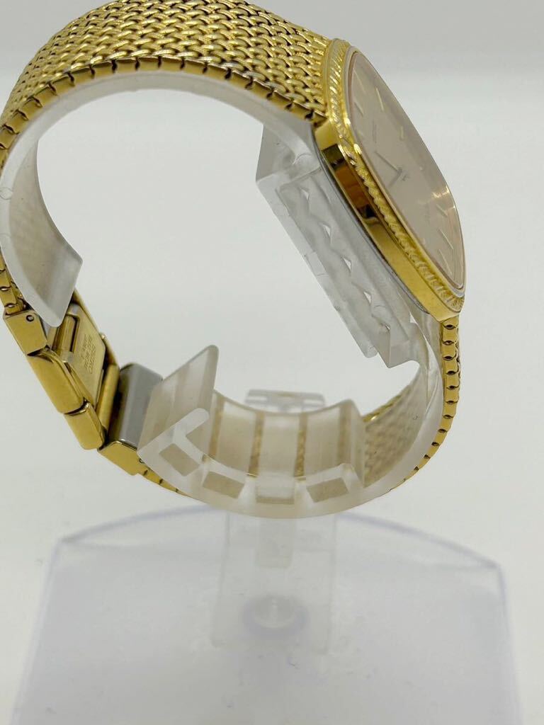 1 иен SEIKO DOLCE Seiko Dolce 8N40-5040 кварц наручные часы Gold циферблат работа товар 