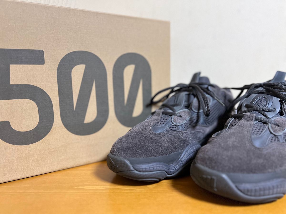 adidas YEEZY 500 "Utility Black" 29cm 箱あり