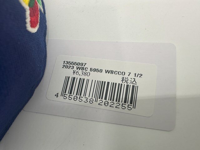 2023 WBC ワールドベースボールクラシック コロンビア代表 ベースボール キャップ 帽子 Size-59.6cm NEWERAの画像10