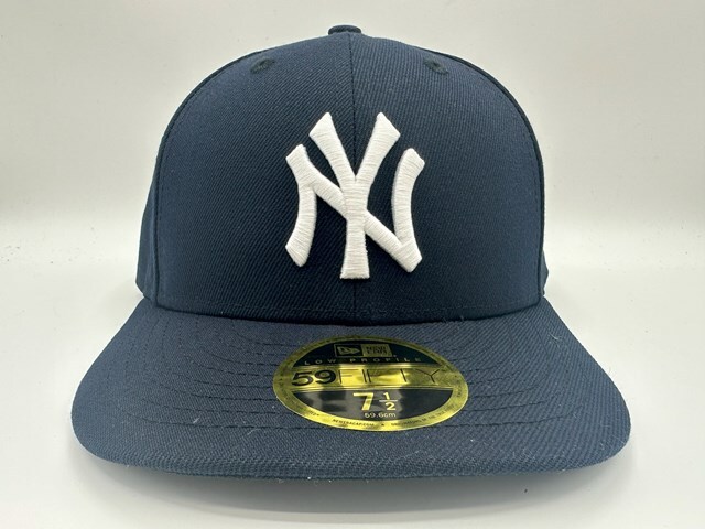 ニューヨーク ヤンキース オーセンティックコレクション ベースボールキャップ 帽子 Size-59.6cm　NEWERA_画像1