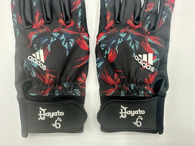 . person Yomiuri Giants #6 Sakamoto . person supplied goods actual use batting glove Adidas Pro real use item 