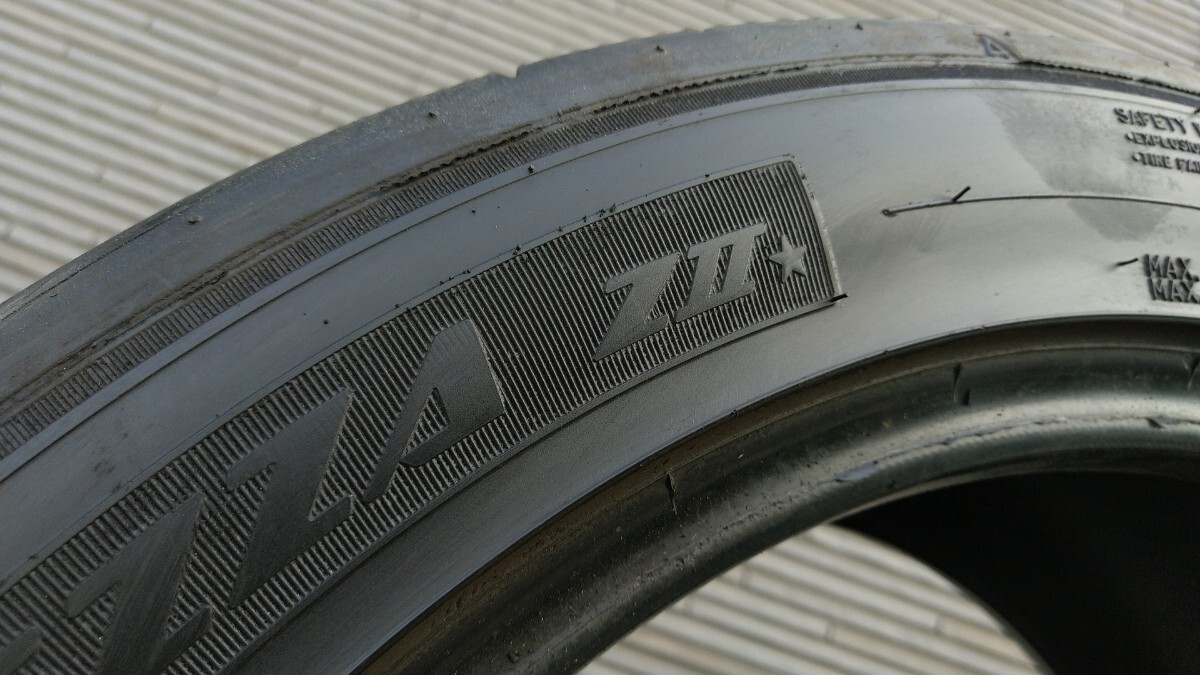 ★バリ山★ 235/45R17 ディレッツァ ZⅡ★ スタースペック 2本セット ダンロップ DUNLOP DIREZZA 2本 検:ZⅢ Z3 R1R AD09 RE-71RS R1Rの画像6