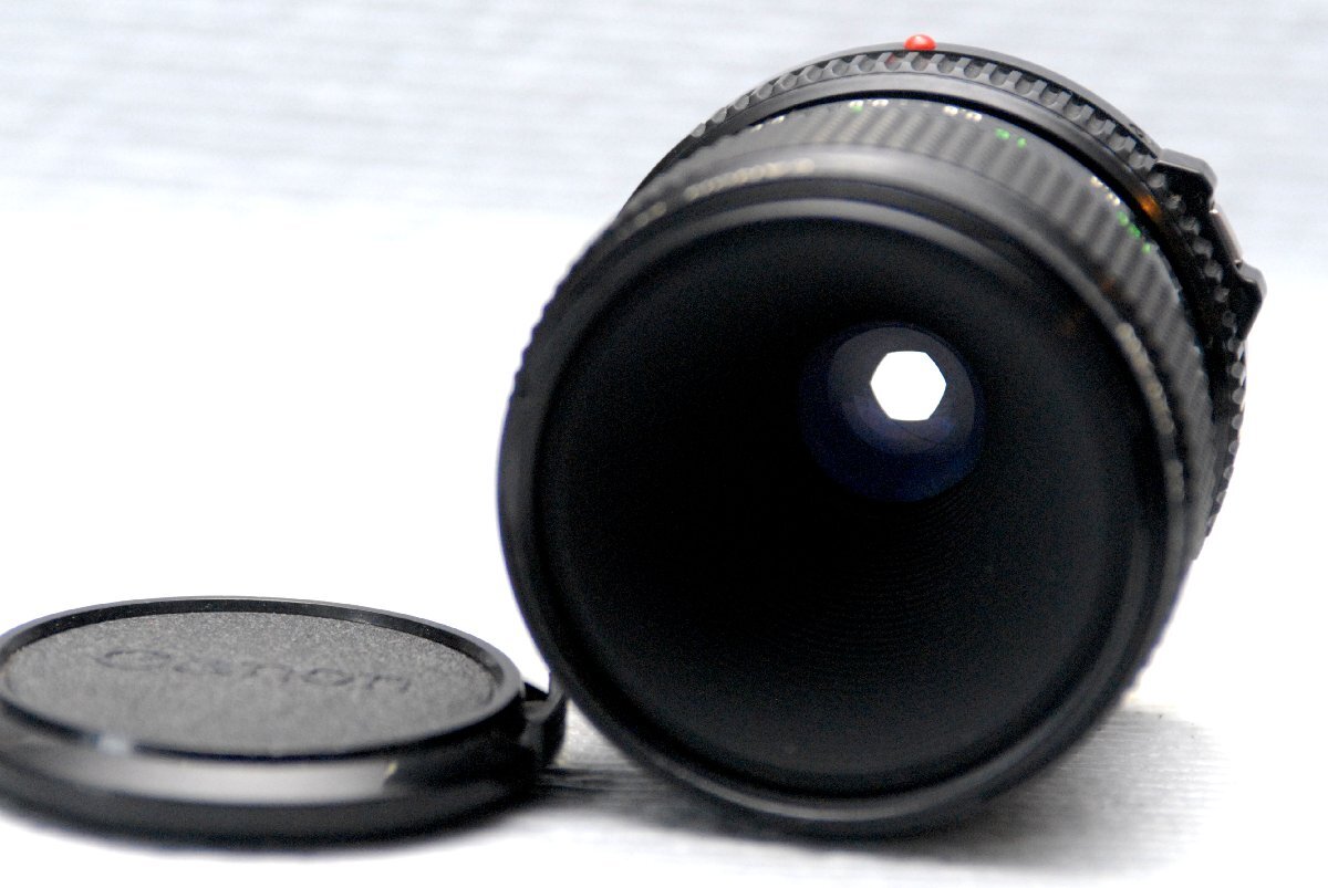 （綺麗）Canon キャノン 純正 FD 50mm 単焦点高級マクロレンズ 1:3.5 希少・完動品の画像3