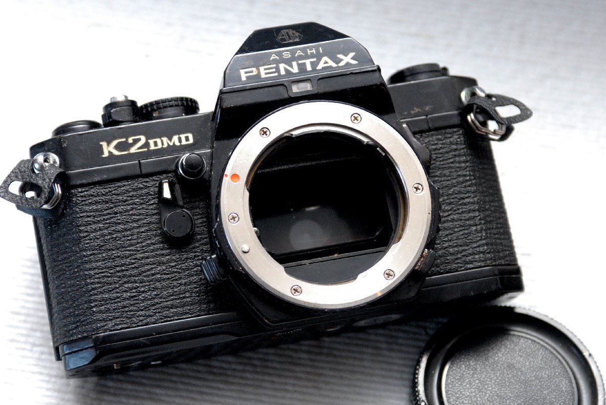 PENTAX ペンタックス 昔の高級一眼レフカメラ K2DMDボディ 超希少・作動品（腐食なし）