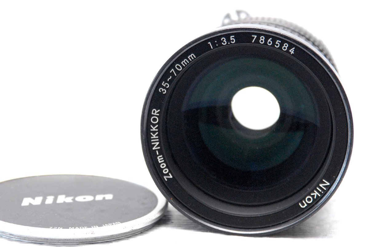 Nikon ニコン純正 Zoom-NIKKOR 35-70mm MF 高級ズームレンズ 1:3.5 希少な作動品 (Ai)_画像3