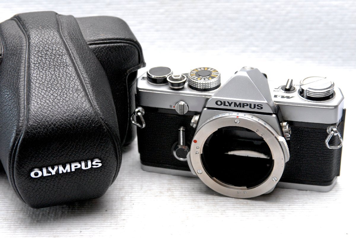 （本物）OLYMPUS オリンパス 希少な高級一眼レフカメラ M-1ボディ 希少・良好品（腐食なし）の画像1