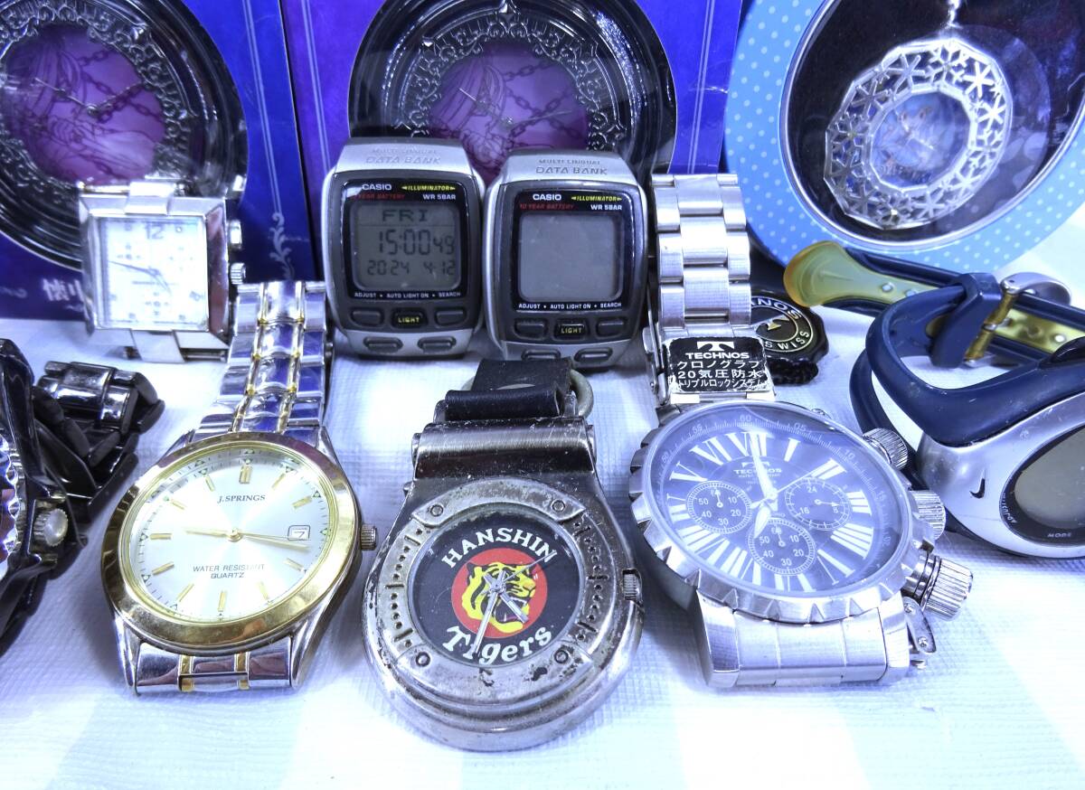 ◆腕時計、懐中時計、スマホリング時計、キーホルダー時計 ジャンクまとめて◆送料込み◆の画像8